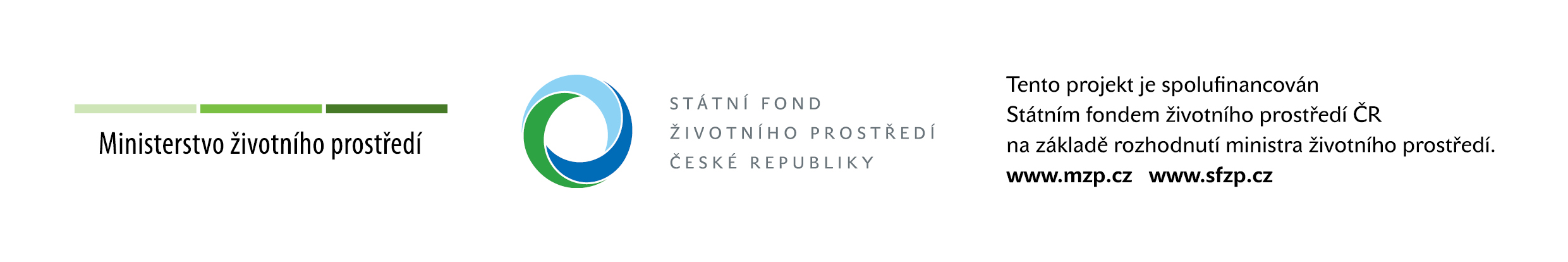 Tento projekt je spolufinancován Státním fondem životního prostředí ČR na základě rozhodnutí ministra životního prostředí. 